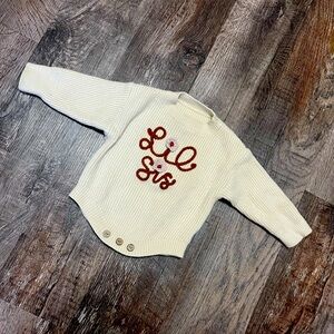 Lil Sis Knitted Sweater